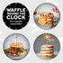 DASH Mini Waffle Maker Machine, 4 Inch, Black Skull, for Breakfast, Lunch, Snacks, Easy to Clean