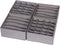 DIOMMELL 4 Pack Foldable Cloth Storage Box, Fabric Baskets for Closet Organizer - Grey, for Clothes, Underwear, Socks