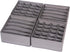 DIOMMELL 4 Pack Foldable Cloth Storage Box, Fabric Baskets for Closet Organizer - Grey, for Clothes, Underwear, Socks