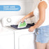 HOLDN’ STORAGE Ironing Mat, Magnetic Laundry Mat, 28.25” x 19”, Gray, Quilted for Washer and Dryer