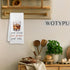 WOTYPU 16x24 Inch Bourbon Gifts Kitchen Bar Towels, Gifts for Whiskey Lovers Dish Tea Towel, Good Friend Good Bourbon