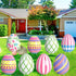 GlikCeil 6 22 17 inches Pcs Large Easter Eggs Yard Signs Easter Outdoor Lawn Decorations Waterproof Eggs Lawn Signs