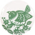 Aviary S/4 Drink Coasters, Small, Multi