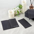 15.8 7.9 Inch 50 Luxenap X Linen-Feel Guest Towels, Hand Towels - Fold, Air-Laid, Black Paper Dinner Napkins