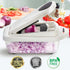 Mueller Pro-Series 10-in-1 Vegetable Chopper, 8 Blade Cutter, Dicer, Egg Slicer, Home Kitchen Gadgets