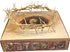 ZULUF Crown of Thorns Ornament, 7.5" from Bethlehem Jerusalem, Gift Boxed