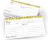 321Done Sunflower Recipe Cards Set of 50 - Small 3" x 5", Double-Sided for Weddings, Bridal, Baby Shower