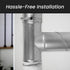 4'' Inch Duct Splitter to 90° Degree, 3 Way Duct Hose Connector for Exhaust Fan