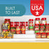 Dial Industries Adjustable 3 Tier Expandable Shelf, Spice and Seasoning Jars Organizer for Kitchen Countertop