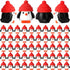 Soulchen 100 Pcs Mini Penguin Figurines Small Resin Penguin with Hat Tiny