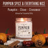 Pumpkin Spice Candle, Fall Candles - 'Pumpkin Spice' Soy Pumpkin Candle I Infused with Essential Oils I Fall Candle Decor, Fall Scented Candle I 9oz Reusable Jar I 50 Hour Burn I Made in USA