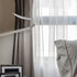 Blulu 6 Pieces Braided Curtain Tiebacks with 6 Metal Hooks for Window Curtain Accessories (Silver)