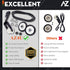 Dryer Repair Kit with Drum Rollers, Belt, Idler Pulley for Maytag MEDC300BW0, MEDC200XW3, and More