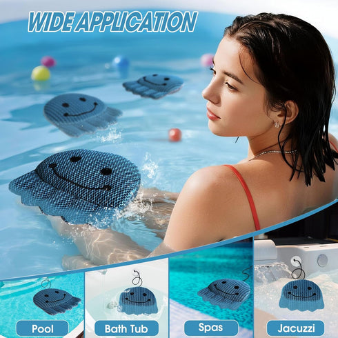 Skimmer, Hot Tub Scum Absorber, Hot Tub Accessories, Spa & Pool Scum Eliminating Balls,Hot Tub Scum Sponge for Hot Tub