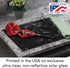 CounterArt Black Marble Design Tempered Glass Cutting Board, 15” x 12”, 3mm, Dishwasher Safe