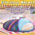 PixiPy Tortilla Warmer Pouch (Multicolor, 12 Inch) - Microwavable Fabric Heater Pouch to Keep Tortillas Soft & Warm