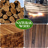 Wood Lattice Fence Panels for Outside, 13.4"x78.8" Expandable Natural Wooden Trellis for Climbing Plants