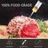 Meat Injector Syringe Turkey Marinade Injector Kit, 1.6-Oz Set with 3 Professional Needles, Silicone Brush, Cleaning