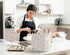 Better Kitchen Products Recipe Binder Set - Full Page 3 Ring Organizer with 50 Protectors & 12 Dividers