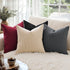 MIULEE Grey Pack of 2 Soft Corduroy Decorative Square Throw Pillow Covers Cushion Cases 18 x 18 Inch for Sofa Bedroom