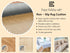 Non Slip Area Rug Pad Gripper, 2x6 Strong Grip Carpet Pad for Area Rugs and Hardwood Floors