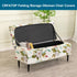 Bands,M,02 CRFATOP Printed Rectangle Ottoman Stool Cover Stretch Folding Storage Footstool Bench Slipcovers Upholstered