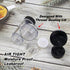 Set, 2-in-1 Backpack, Sunmei Salt and Pepper Shakers Moisture Proof Portable Spice Shaker with Airtight Lid, Perfect