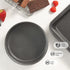 HONGBAKE 6 Inch Round Cake Pans for Baking, Small Layer Cake Pan Set with 120 Pieces Parchment Paper, Heavy Duty