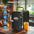 Simple Deluxe 4L Portable Mini Fridge, Warmer and Cooler for Six 12oz Cans, Eco-Friendly, Compact Refrigerator