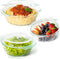 Moss & Stone Basics 6-Piece Clear Glass Casserole Dishes with Lids, Durable Borosilicate Bakeware Set