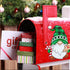 Christmas Reflective Car Magnets, 20PCS Magnet Stickers Set with Gnomes and Colorful Bulb Lights