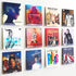 upsimples 12 Pack Vinyl Record Wall Mount Shelves, 12" Vinyl Holder for