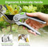 WORKPRO Bypass Pruning Shears, 8" Hand Pruners with Aluminum Handle and Sharp SK5 Blades for Gardening