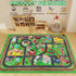 Kids Rug Play Mat for Toy Cars, City Life 3D Road Traffic 39.4"×59" Non-Slip Washable Car Rug for Playtime