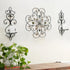Set 2 (LY0017) Metal Wall Candle Sconce Holder of Hanging Wall Mounted Candle Sconces Holder, Wall Sconces Decor