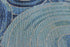 Unique Loom Outdoor Modern Collection Area Rug, Rippling, 2' 2" x 3' 1", Light Blue/Navy Blue