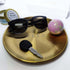 Key Bowl and Keychain Set - Decorative Bowl for Entryway Table, Jewelry Dish, Car Key Plate, Key Tray for Keys