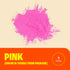 70g 10 Pack Chameleon Colors Pink Gender Reveal Powder Bags - Bags - - Perfect for Parties - Vibrant Pink Color