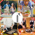 2 in 1 Spray Bottle and Marinade Injector, 10.15oz Food Grade Spritzer Bottle for Smoking Cooking