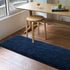 Soft Navy Blue Runner Rugs, 2x4 ft Plush Fluffy Carpets for Bedroom, Shag Furry Area Rug for Living Room Girls Kids Room