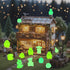220 50+ Sets pcs Mini Resin Animals Blind Bags, Luminous Mini Resin Animal Figurines for Fairy Garden, Dollhouse, DIY
