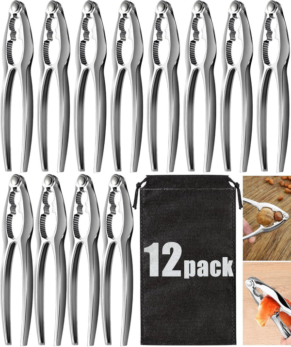 12 Pcs Crab Crackers and Tools Set Heavy Duty Seafood Tools Set