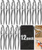 12 Pcs Crab Crackers and Tools Set Heavy Duty Seafood Tools Set