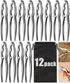 12 Pcs Crab Crackers and Tools Set Heavy Duty Seafood Tools Set