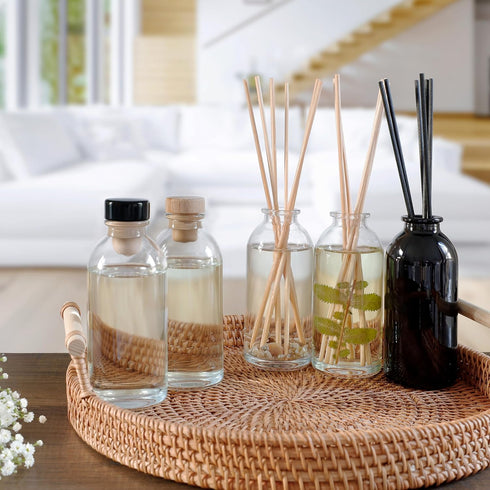 Urban Naturals Stress Relief Eucalyptus Spearmint Reed Diffuser Oil Refill - Includes Replacement Reed Sticks