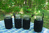 Masun Mason Jar Sleeve - Wide and Regular Mouth Quart Jars (Black 4 Pack)