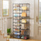 Ekisemio 12 Tier Shoe Rack Tall, Shoe Rack Organizer, Large Capacity Holds