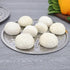 Steaming Plate, 2 Pack 10 Inch Round Food Grade Stainless Steel Steamer Plate for Food Steaming in Kitchen and Outdoors