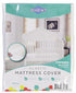 Abstract 28x52x8 100 Waterproof Mattress Cover - Standard Cribs & Toddler Beds -Vinyl Plastic Protective Zippered