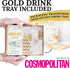 Deluxe Mimosa Bar Supplies Decoration Kit - 93Pcs Drink Tray, Mimosa Bar Sign, But First Mimosas Banner & More - Bridal